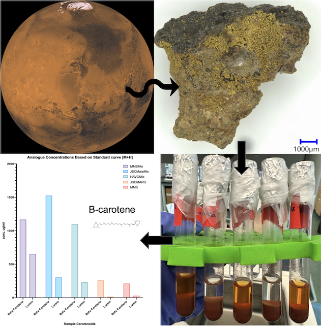 Search for lipid biosignatures Search for lipid biosignatures