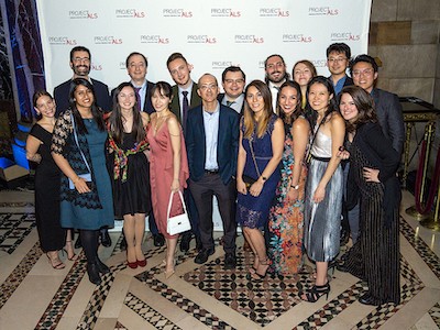October 2019: The Stockwell lab enjoying the Project ALS Gala!